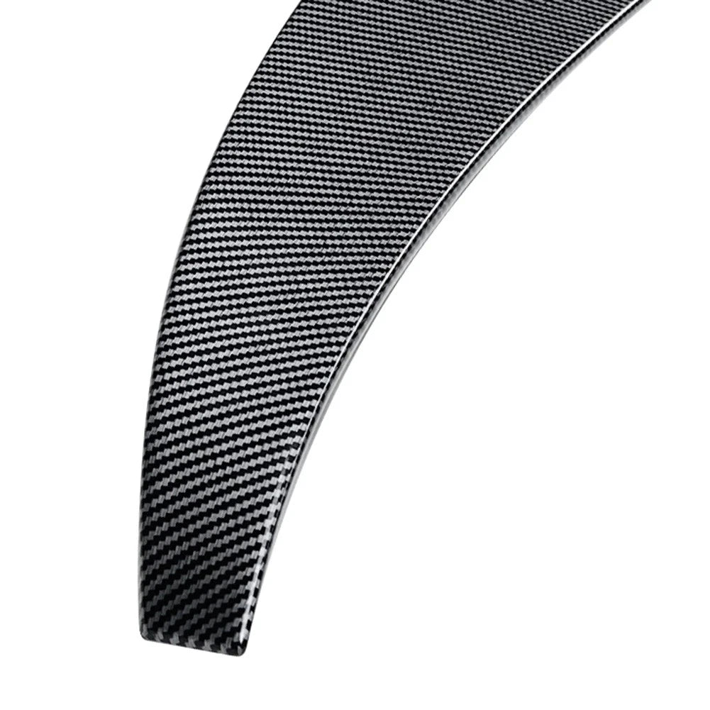 Carbon Look Tail Wing Rear Trunk Spoiler Wing For Audi A3 S3 RS3 8V Sedan 14-20