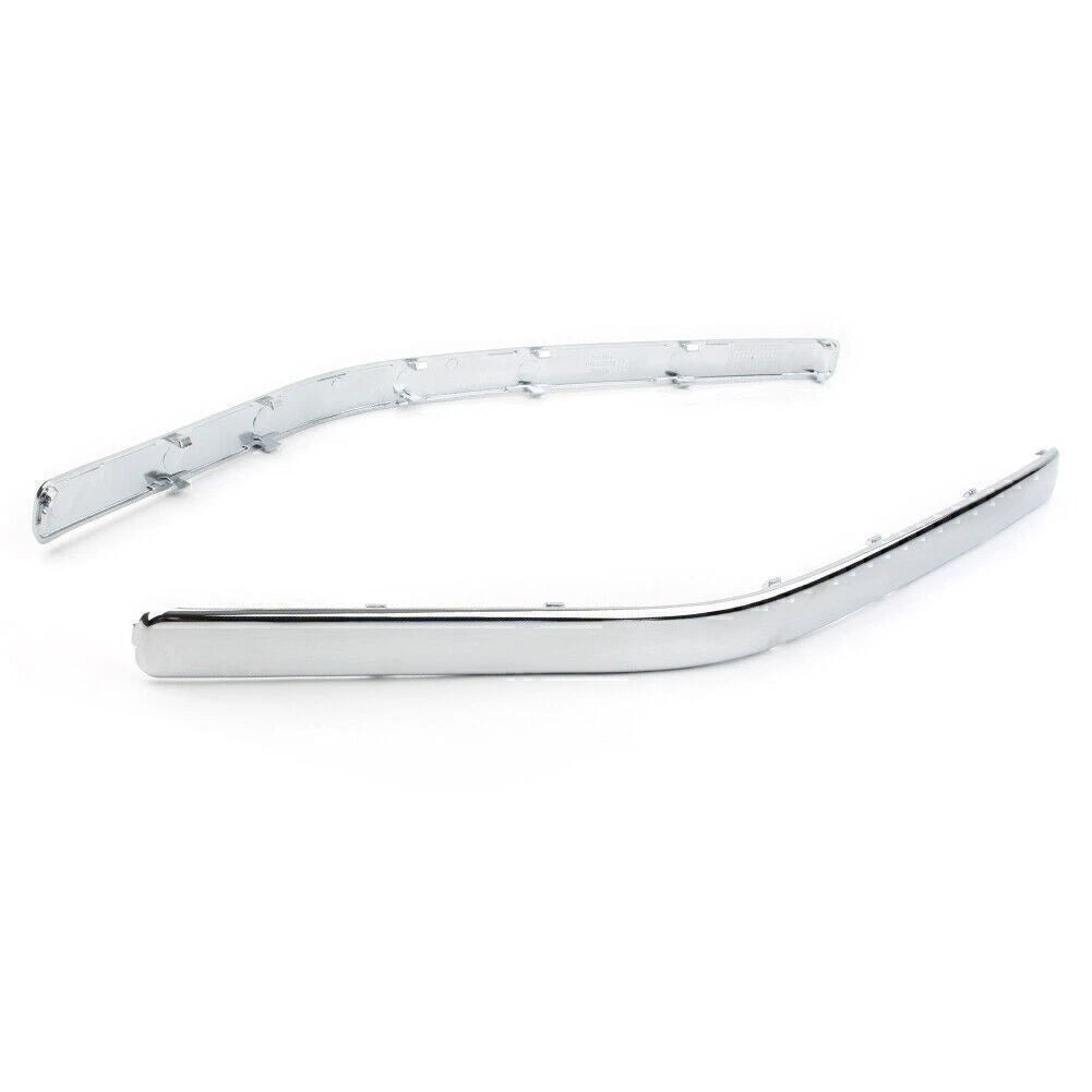 Front Side Fairing Cowl Edge Molding Trim Fit Honda GL1800 2001-2006 Chrome ABS
