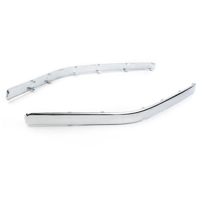 Front Side Fairing Cowl Edge Molding Trim Fit Honda GL1800 2001-2006 Chrome ABS