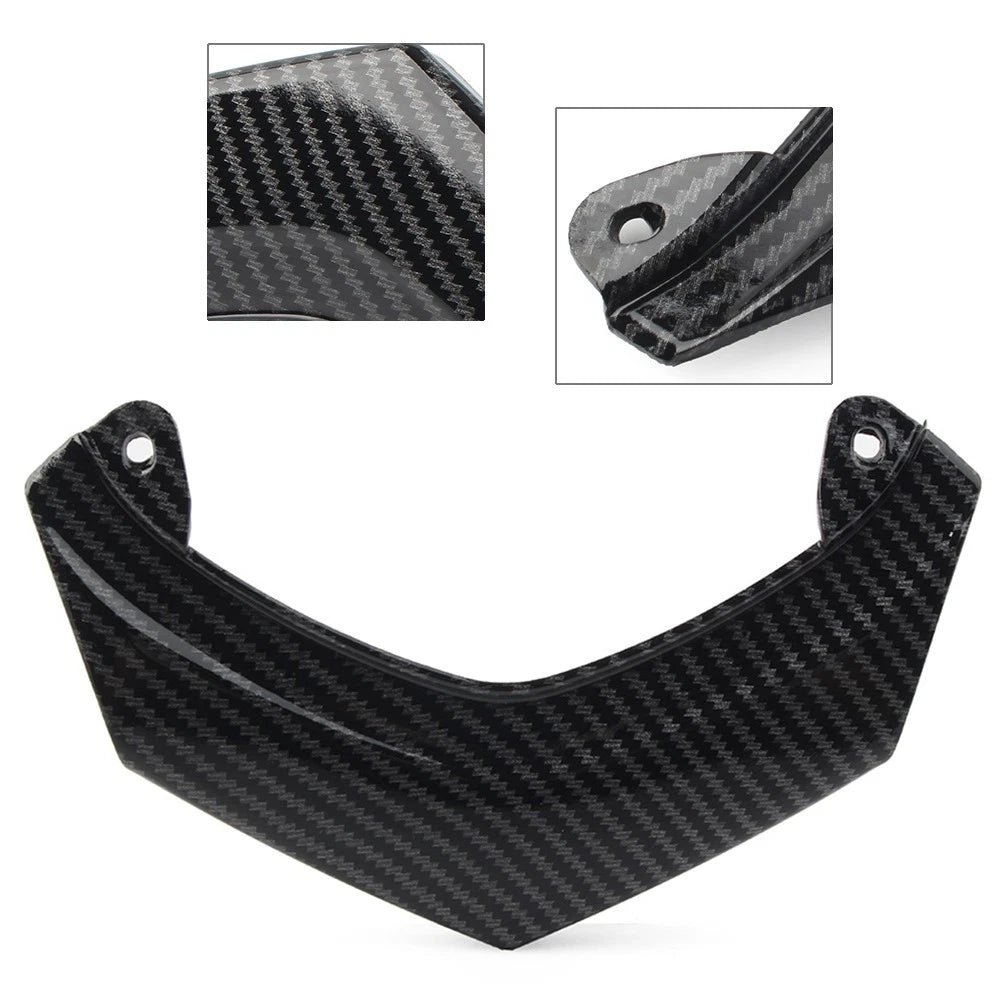 Rear Upper Tail Brake Light Fairing Carbon Fiber For KAWASAKI ER6N ER6F 2012-16