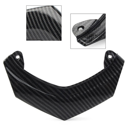 Rear Upper Tail Brake Light Fairing Carbon Fiber For KAWASAKI ER6N ER6F 2012-16