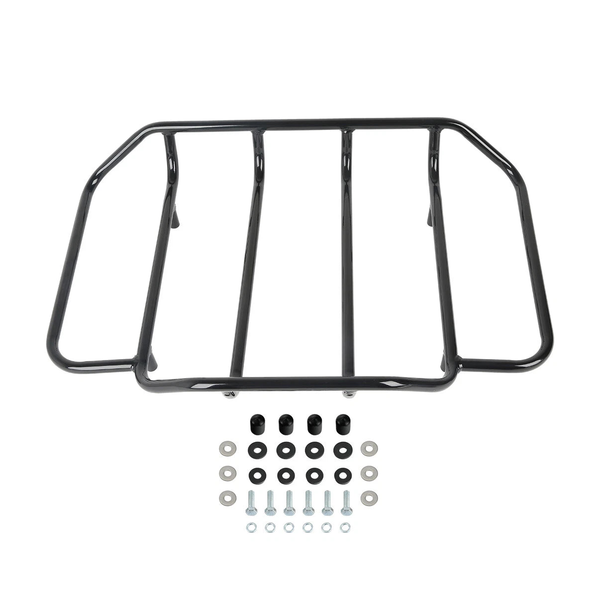 Black King Trunk Pad Mount Rack Docking Kit Fit For Harley Touring 2014-Up 2024