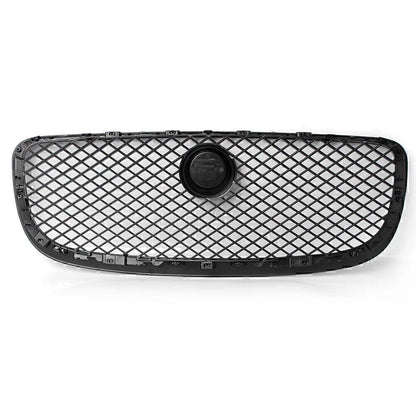 Upper Front Center Grille Mesh Fit Jaguar XJ 2010 2011 2012 2013 2014 2015 Black