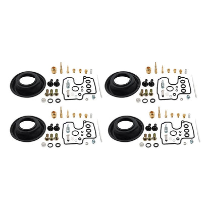 4 Sets Carburetor Carb Repair Rebuild Kits Gasket For Yamaha YZF-R1 1998-2001