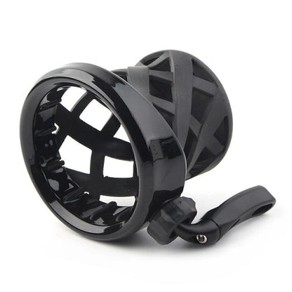 Motorcycle Handlebar Black Cup Holder Drink W/Mesh Basket Universal For Harley