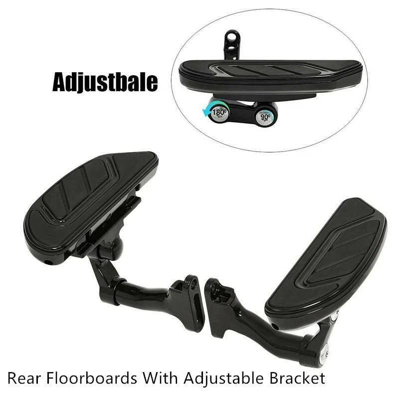 Rider Passenger Floorboard Brake Pedal Shifter Peg For Harley Street Glide 93-24