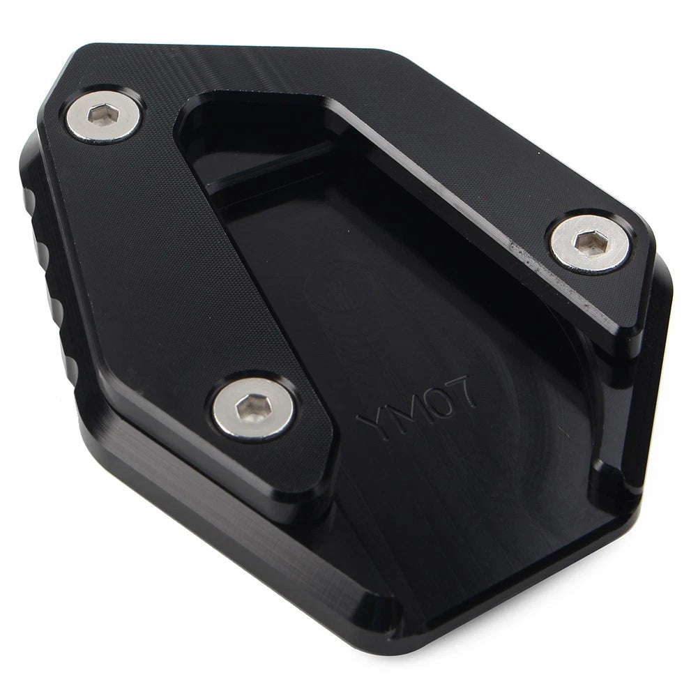 Kickstand Side Stand Enlarger Foot Plate Fit For Yamaha MT 07 FZ 07 2014-21 Blk