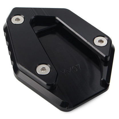 Kickstand Side Stand Enlarger Foot Plate Fit For Yamaha MT 07 FZ 07 2014-21 Blk