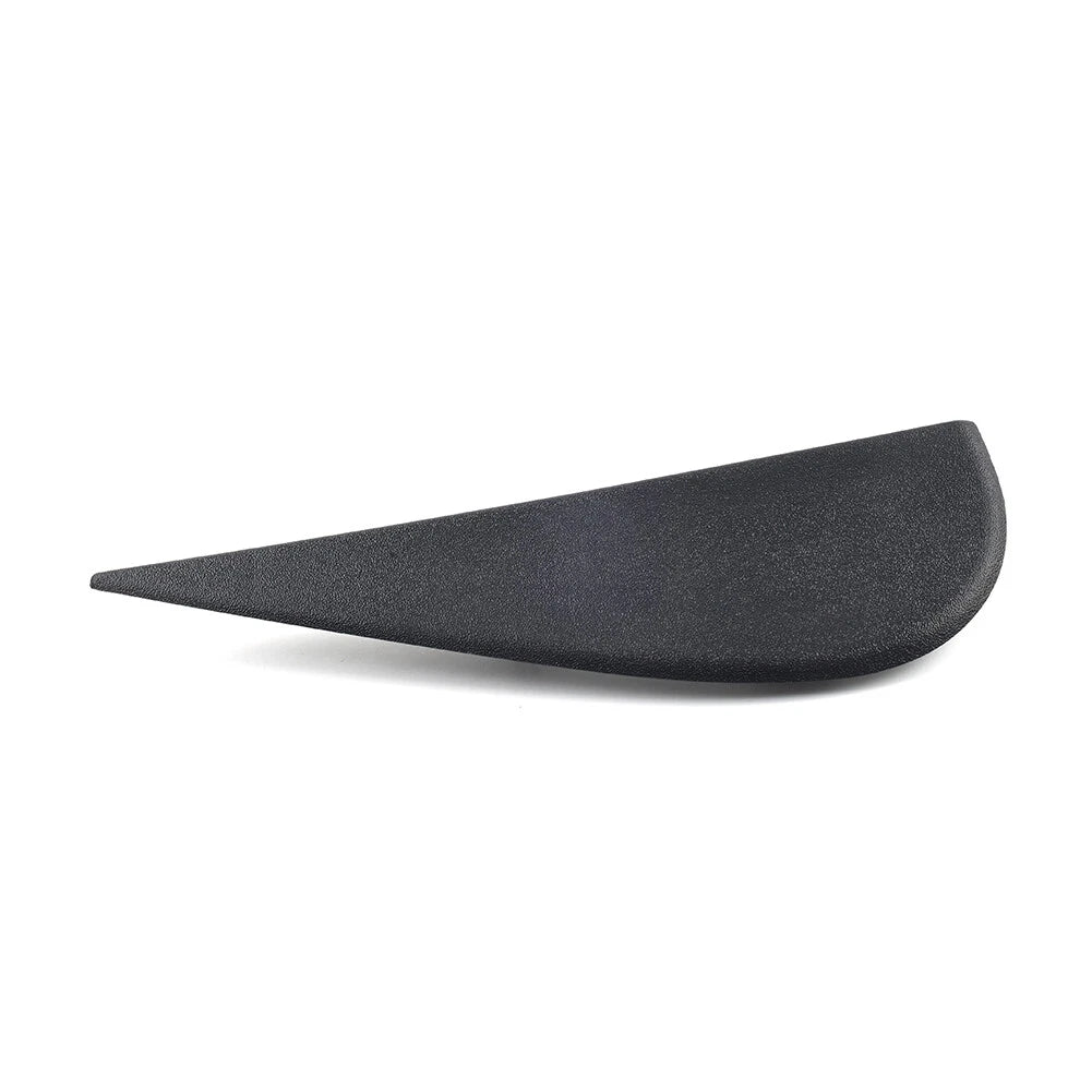 Door Side Mirror Triangle Flag Applique Left Black Fit Jeep Wrangler JK 2007-18
