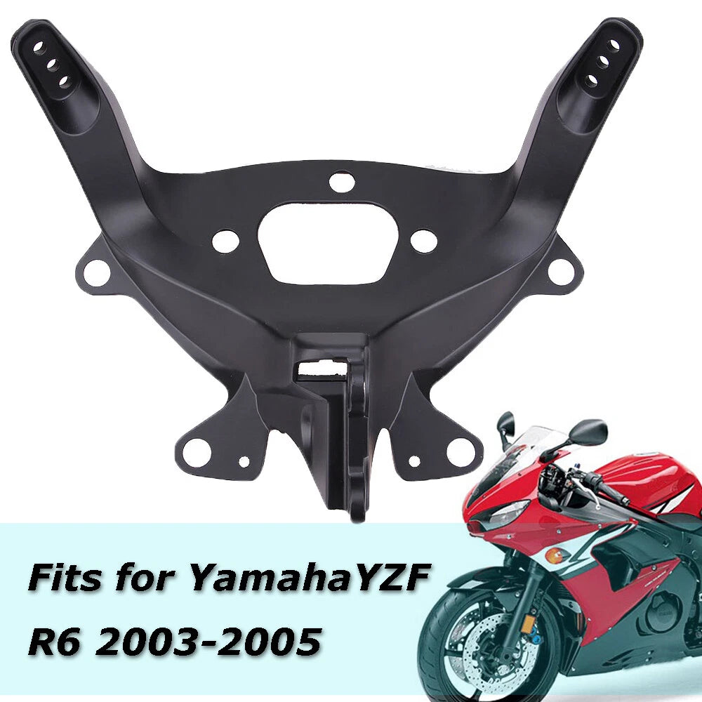 Headlight Upper Stay Fairing Bracket For Yamaha YZF R6 YZFR6 03-05 YZFR6S 06-09