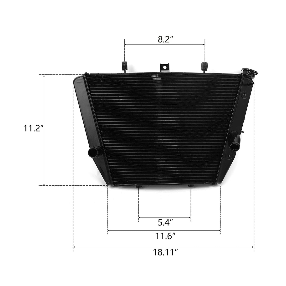 Engine Radiator Cooler Cooling Fit For Suzuki GSX R1000 GSXR1000 09-16 Aluminium