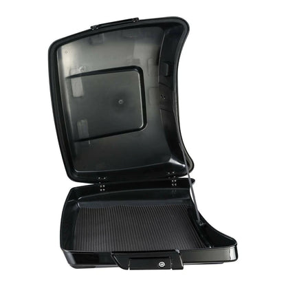 Black Razor Trunk & Mount Rack Fit For Harley Touring Road Glide 14-25