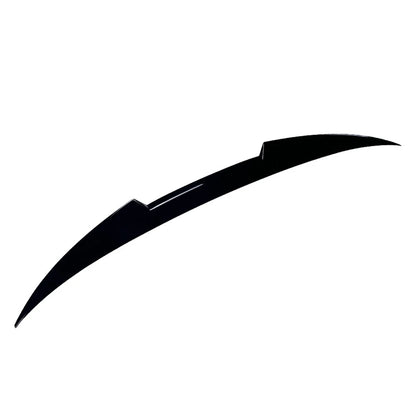 Glossy Blk Rear Trunk Spoiler Wing Lip For Audi A3 S3 RS3 4 Door Sedan 2021-25