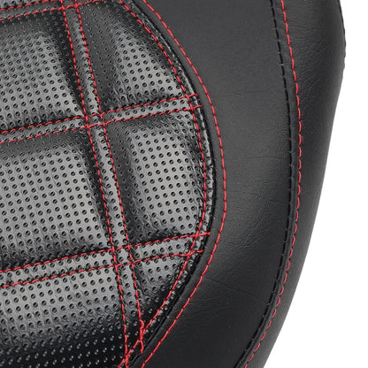 Red Line Motorcycle Rider Driver Seat Cushion For Can Am Ryker Sport 2022-2024