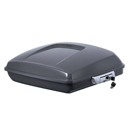 Gunship Gray Razor Trunk Mount Rack Fit For Harley Touring Electra Glide 2014-26