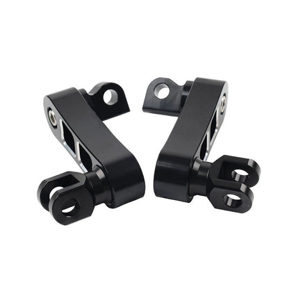 Foot Peg Mount Extensions For Harley Sportster XL883 XL1200 Softail Dyna Touring