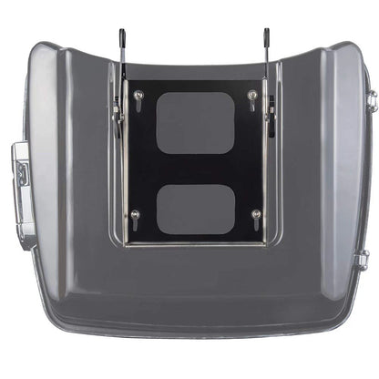 Two Up Tour Pack Mount Luggage Rack W/ Docking Hardware Kits For Harley Touring