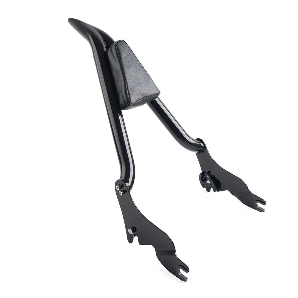 US Detachable Backrest Rear Sissy Bar w/Cushion For Harley Touring 09-23
