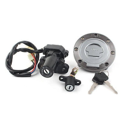 Motorbike Ignition Switch Lock Kit Gas Cap Key For Yamaha FZ09 FZ07 FZ1/FZ6/FZ8