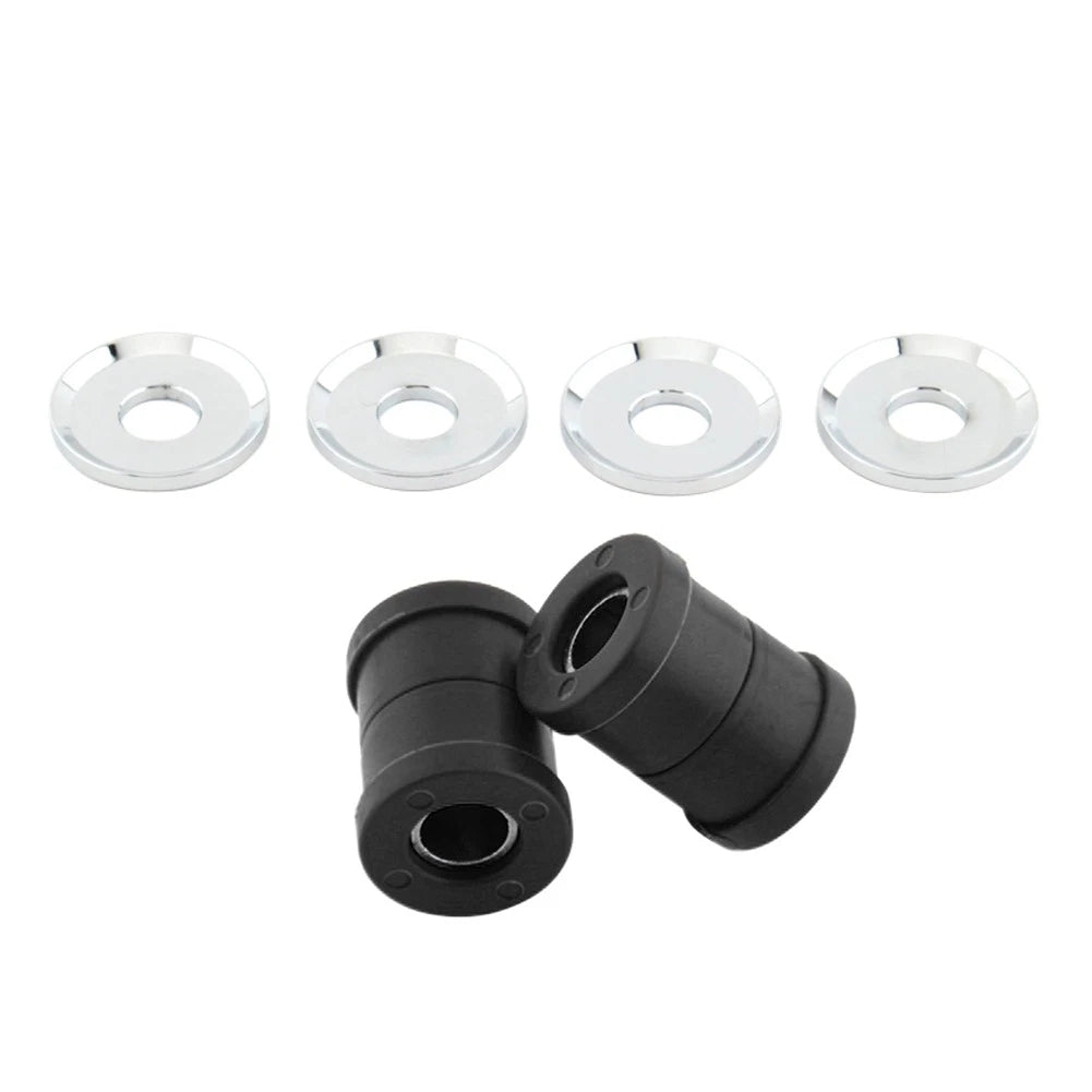 2x Polyurethane Handlebar Riser Bushings For Harley Softail Dyna Sportster XL
