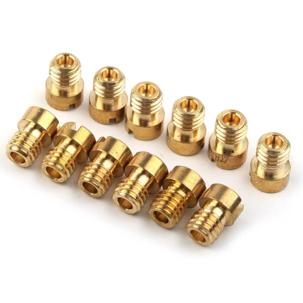 5mm Carburetor Carb Main Jets Replacement For #75-#102 Dellorto sha phbg 12pcs