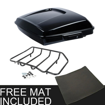 Razor Trunk Luggage Rack Fit For Harley Road Glide King 2014-Up Black