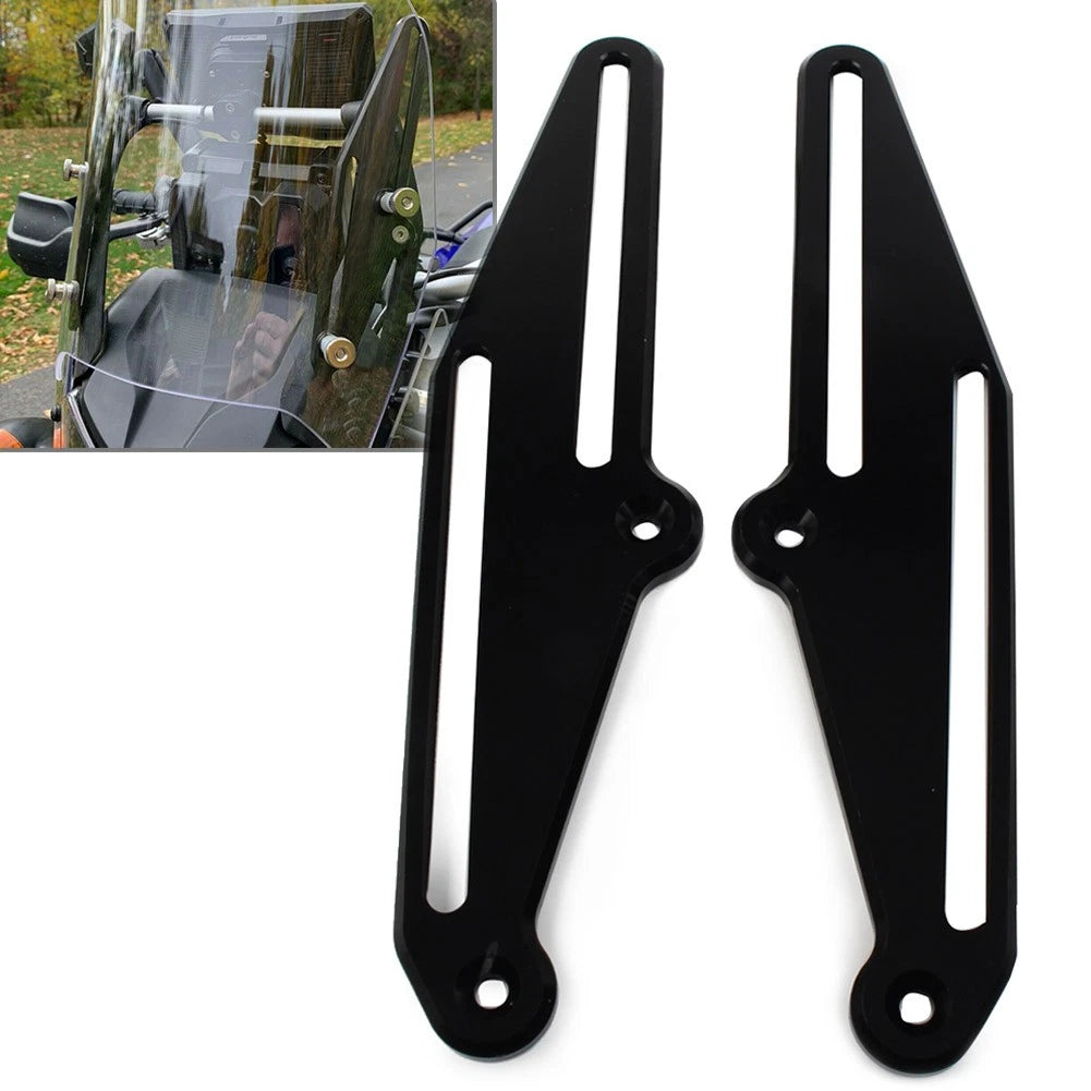 Windshield Bracket Adjuster For YAMAHA TENERE 700 Tenere700 2019-2021 Black ab
