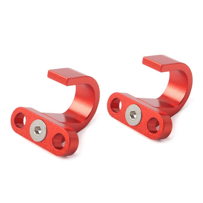 2x Rear Brake Hose Clamp Guide Red For Yamaha YZ125 250 YZ250F YZ450F YZ85 03-22