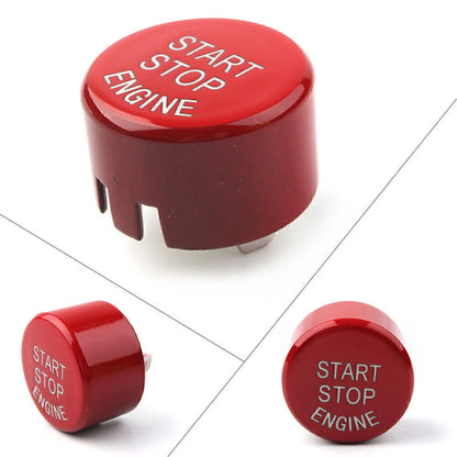 Engine Start Stop Button Cover Trim Red ABS Fit For BMW 5 Series G30  G Chassis