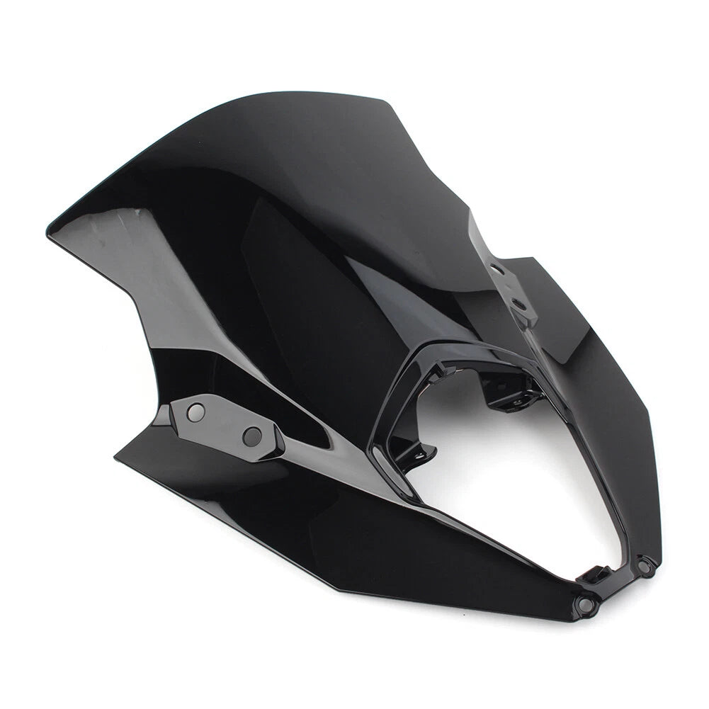 Windshield Windscreen Protector Black For Kawasaki ER6F Ninja 650 EХ-650 2020-23