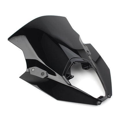 Windshield Windscreen Protector Black For Kawasaki ER6F Ninja 650 EХ-650 2020-23