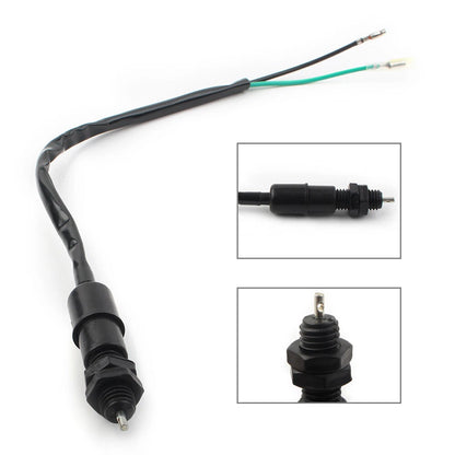 Universal Rear Brake Stop Light Switch w/ Spring For Honda Yamaha ATV Motorcycle