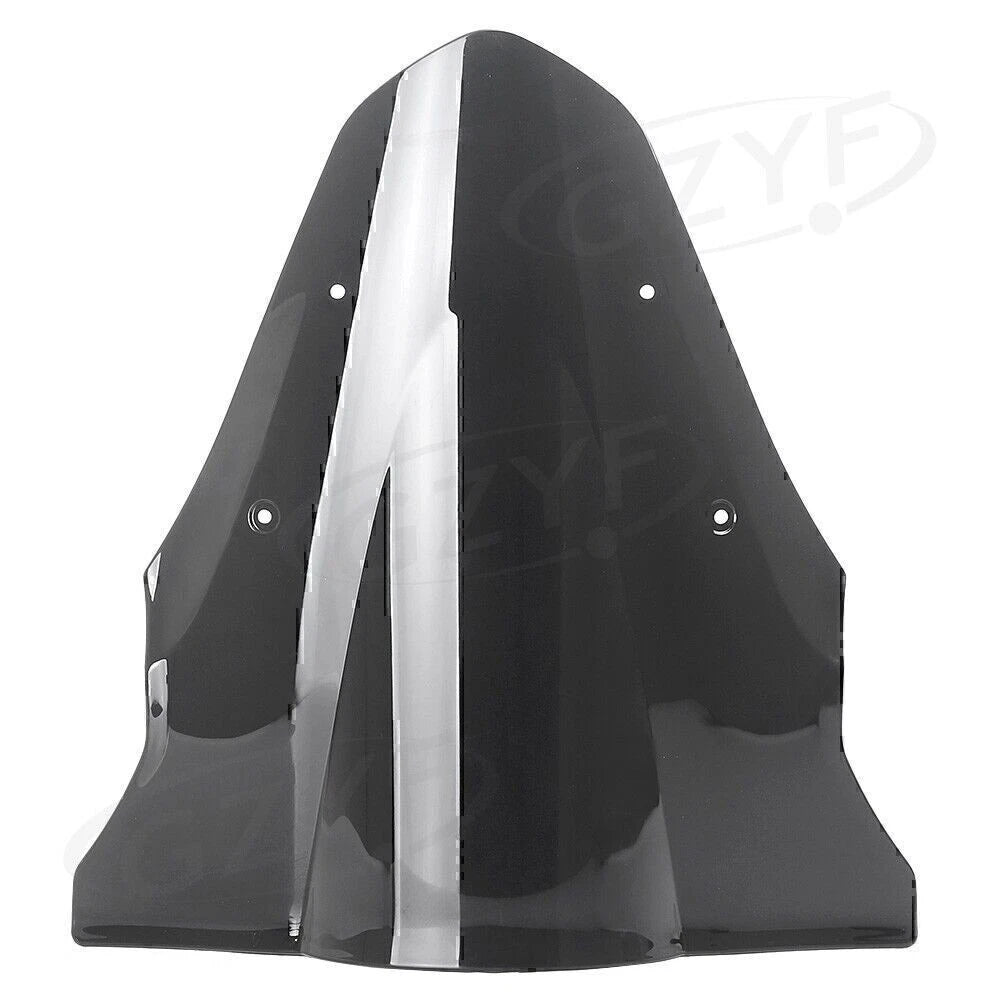 ABS Front Motorcycle Windscreen Double Bubble Screen For Kawasaki ER6F 2012-2016