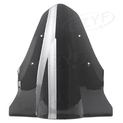 ABS Front Motorcycle Windscreen Double Bubble Screen For Kawasaki ER6F 2012-2016