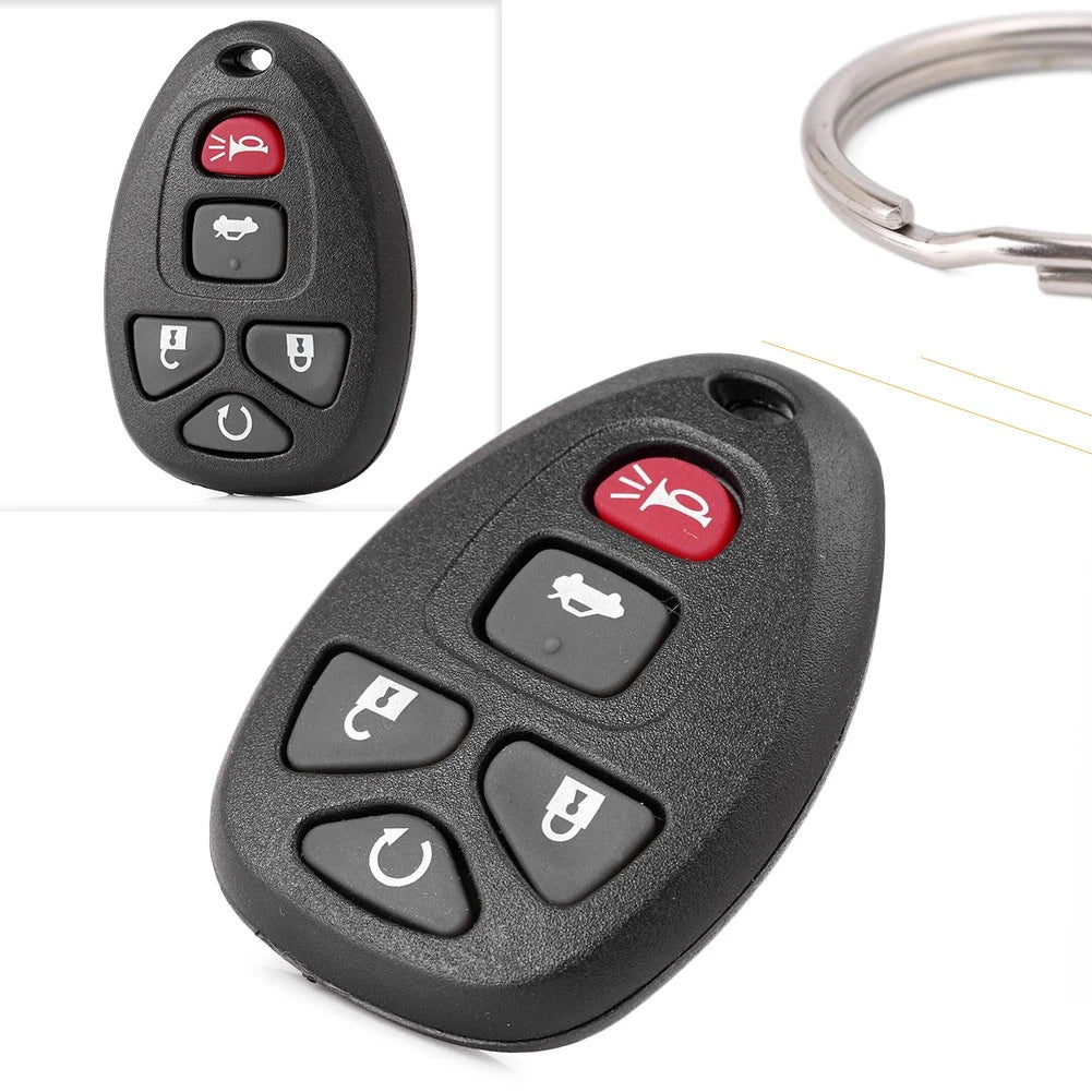 5 Buttons Remote Key Fob Case Shell for Chevrolet Malibu Pontiac G6 KOBGT04A US