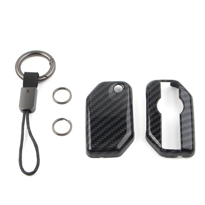 Key Chain Procter Cover Fob For BMW F750GS F850GS R1200GS R1250GS Carbon Fiber