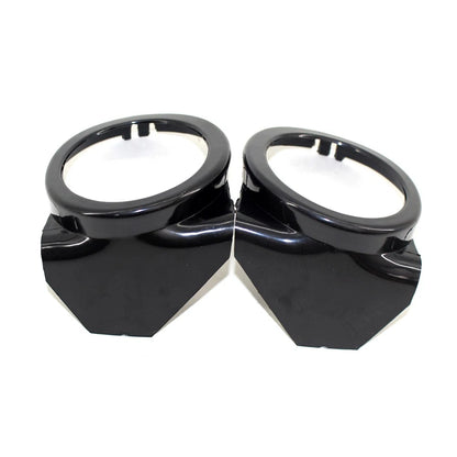 Front Bumper Fog Light Round Trim Cover For BMW 3-Series E46 2001-2006