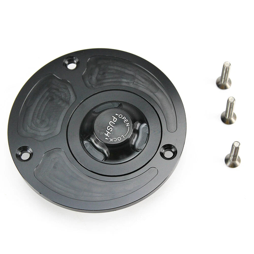 Motorcycle Keyless Fuel Gas Tank Cap For Yamaha YZF R1 R3 R6 R6S R15 R25 R125 FZ