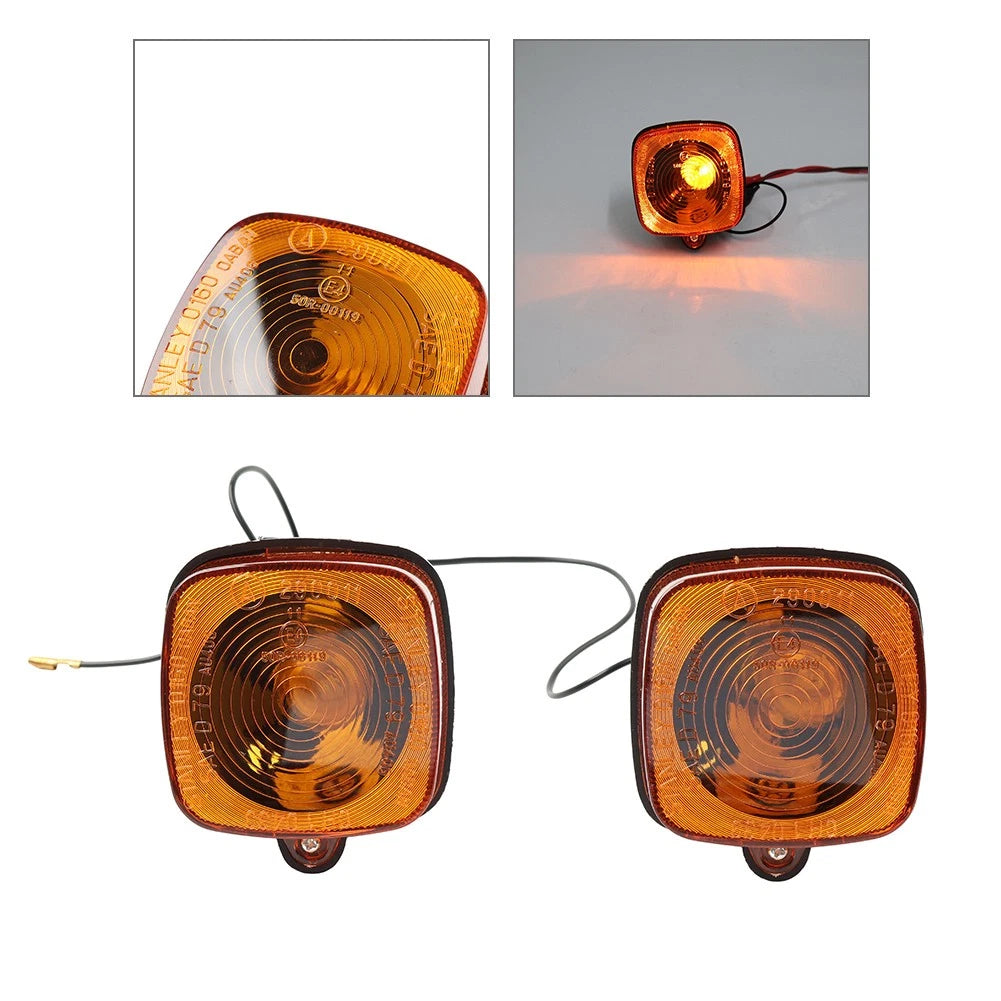 Pair Turn Signal Indicator Light Lamp For Honda Mini Trail CT70 CT110 CB125S