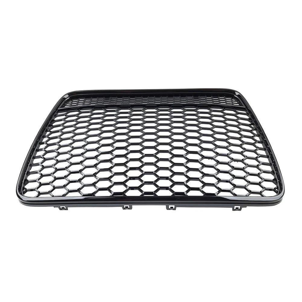 Front Bumper Radiator Mesh Grille Glossy Black For Audi Q7 2005-2015