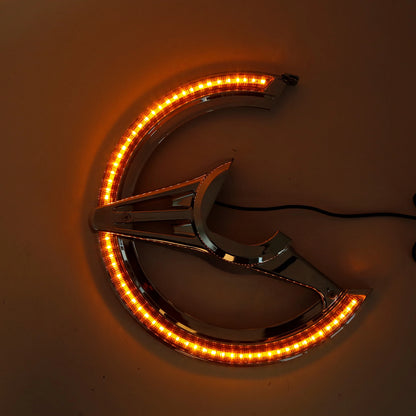 Brake Rotor Covers w/ LED Light Fit For Honda Goldwing 1800 GL1800 2018-2026 19
