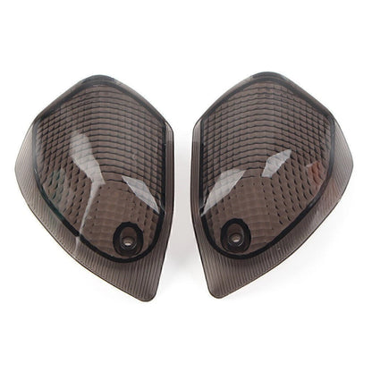 Rear Turn Signals Indicator Lens Smoke For KAWASAKI ZZR400 93-03 ZZR 600 93-08