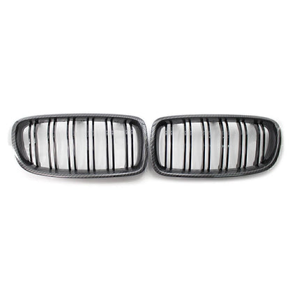 Front Frame Grille Grill M3 Style For BMW 3 Series F30 31 12-18 Carbon Black USA