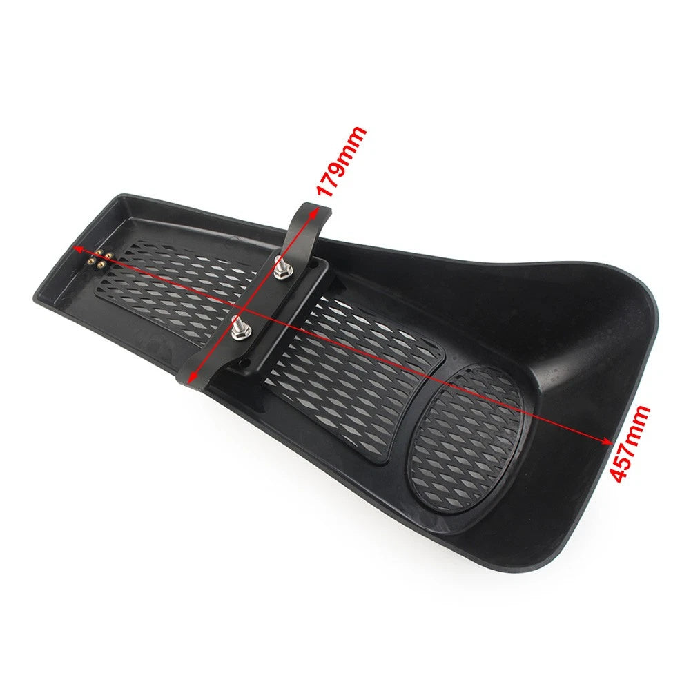 Motorcycle Chin Spoiler for Harley-Davidson Softail Models 2000-17 Gloss Black