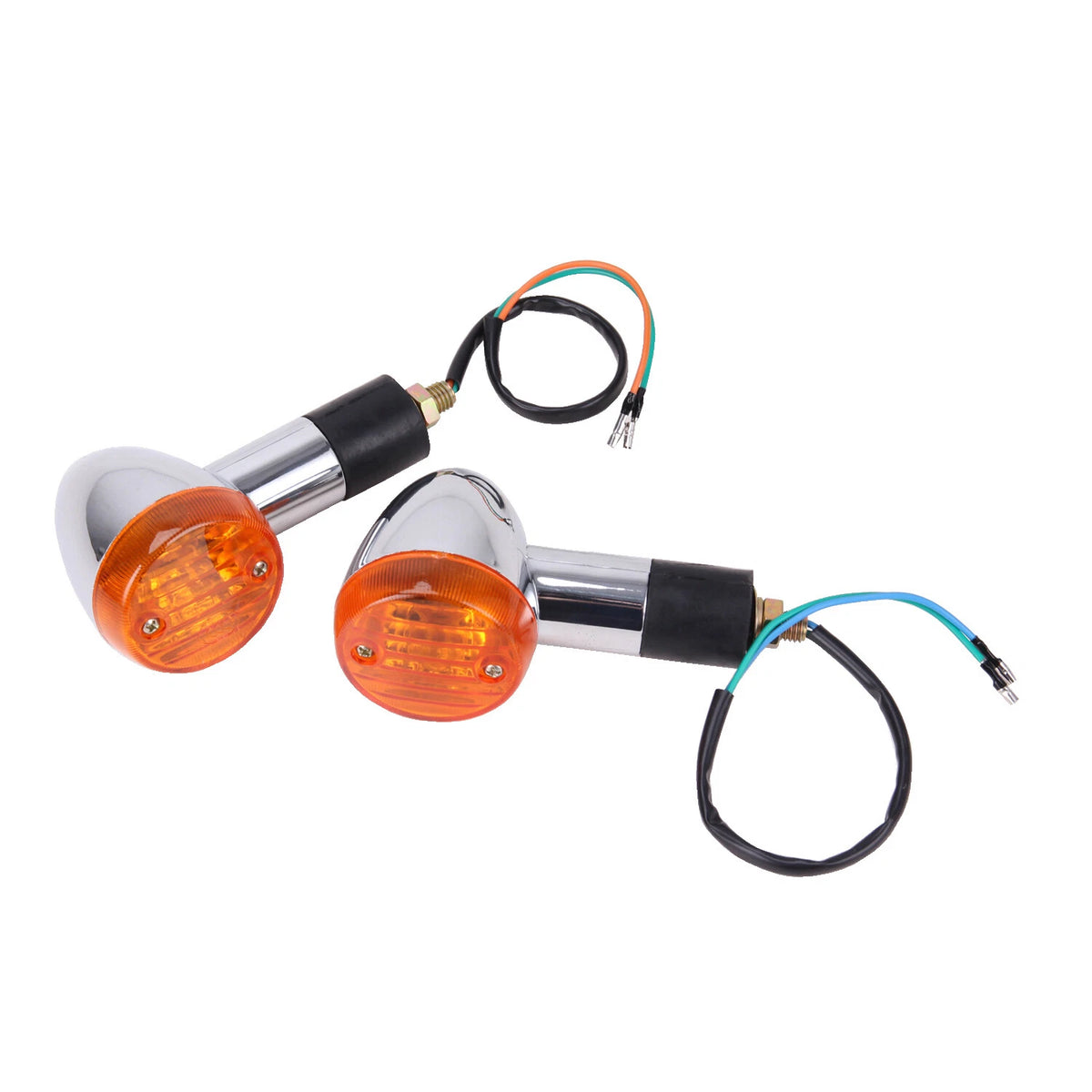 2pcs Motorcycle Turn Signal Blinker Indicator Lights For Yamaha Road Star XV1700