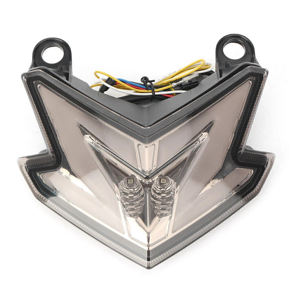 LED Taillight Integrated Turn Signal For Kawasaki Ninja Z800 ZX6R 636 Z125 Smoke