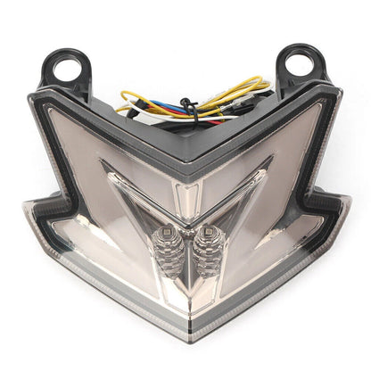 LED Taillight Integrated Turn Signal For Kawasaki Ninja Z800 ZX6R 636 Z125 Smoke