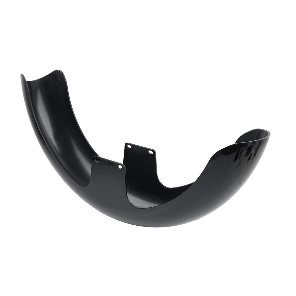 19" Wheel Wrap Black Front Mudguard ABS For Harley Touring Road Street Glide
