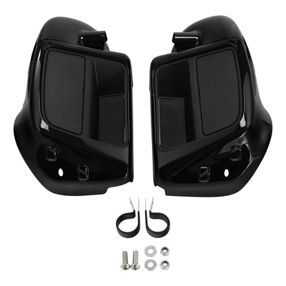 Lower Vented Fairing 6.5" Speakers Box Pod For Harley Electra Street Glide 14-24