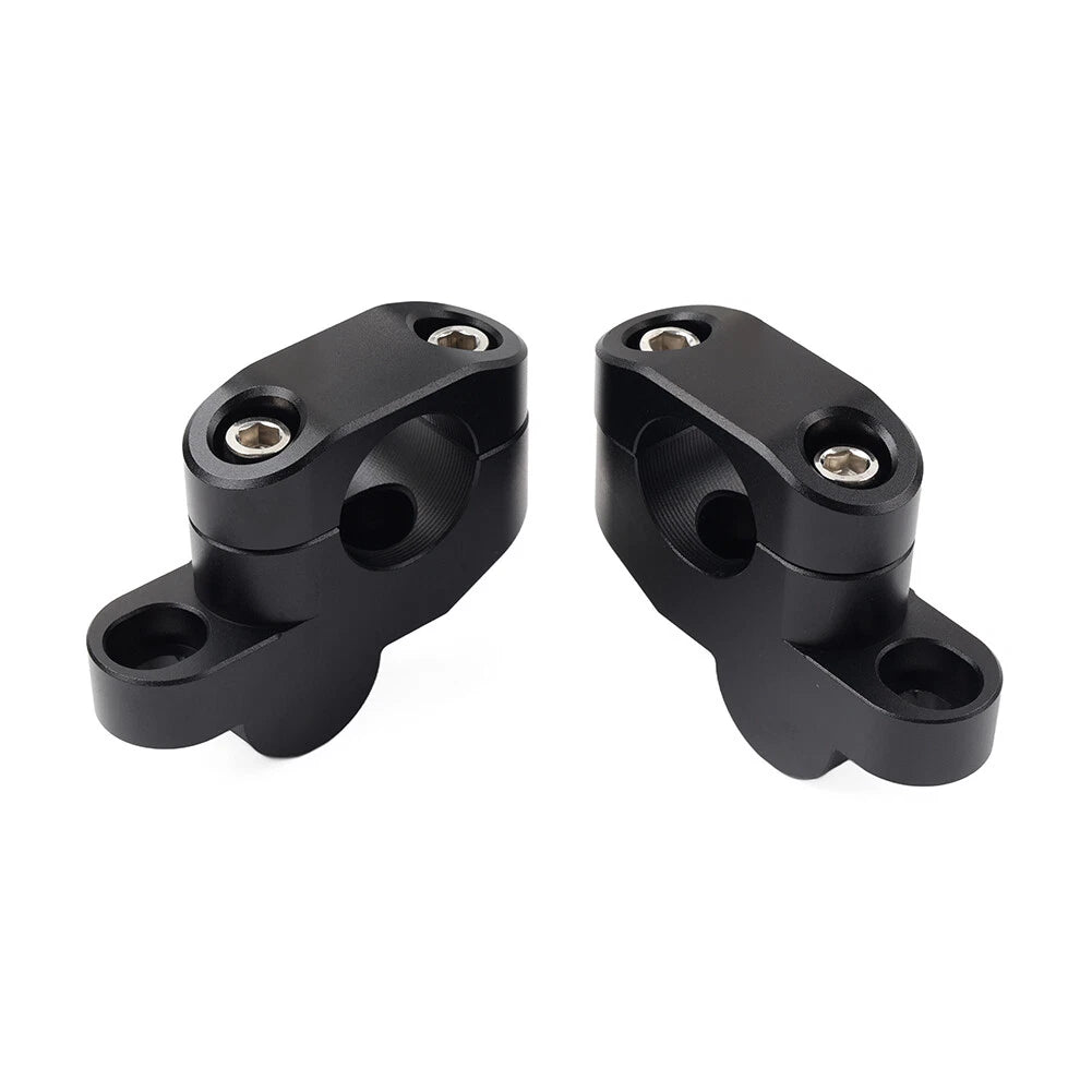 1 25mm Offset Handlebar Clamp Mount Riser For Honda For Suzuki For Yamaha